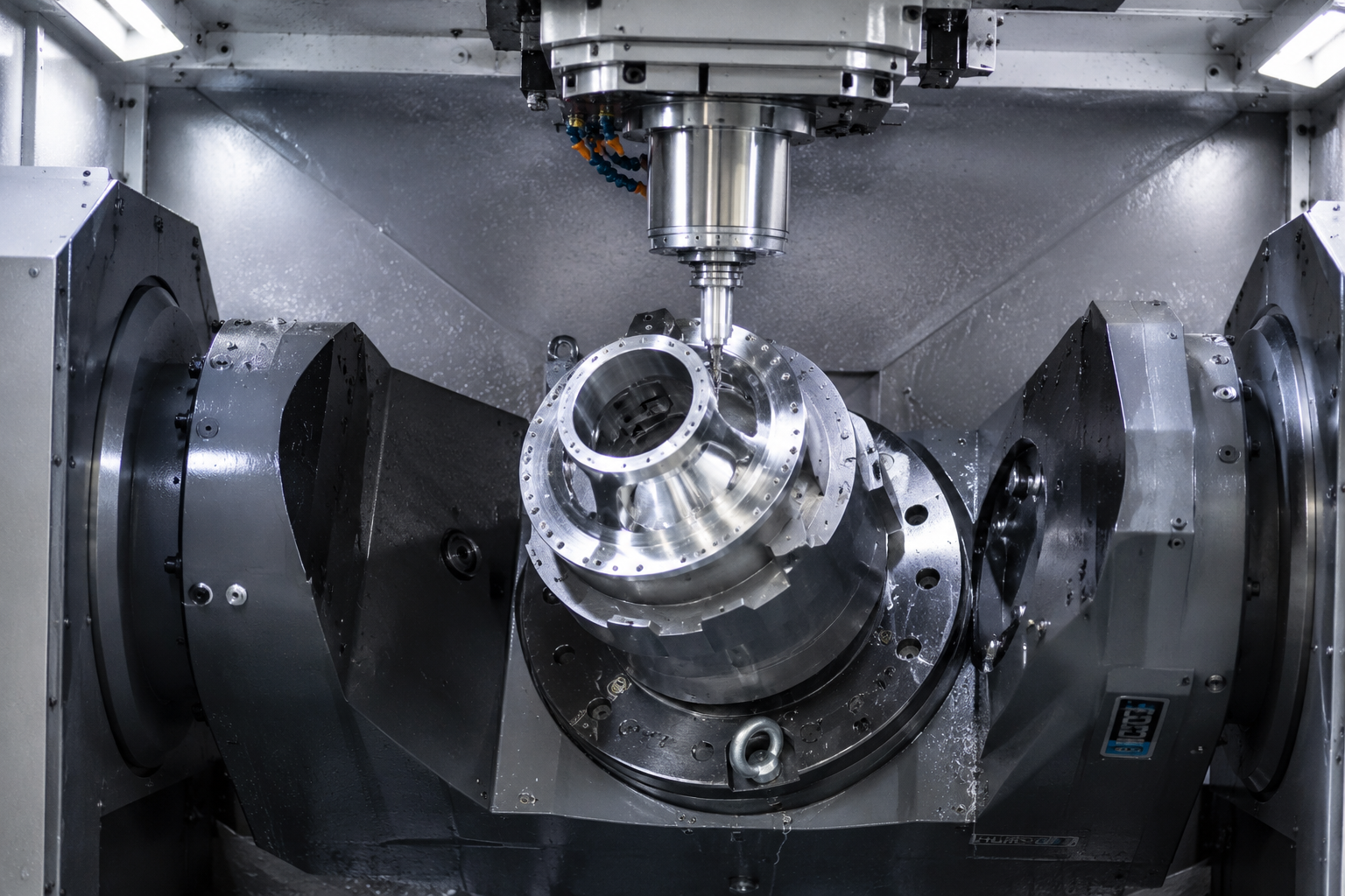 5-axis CNC machining